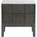 Keldon 23.5 X 23.5 inch White / Grey Night Stand